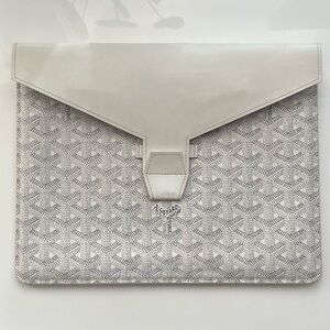 Goyard iPad case/ messenger pouch